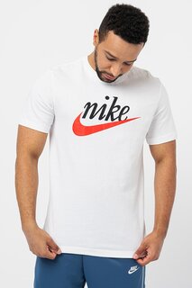 Хлопковая футболка Futura 2 с логотипом Nike, белый