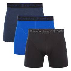 Боксеры Bamboo Basics Boxershort 3 шт, цвет Schwarz/Blau/Jeans
