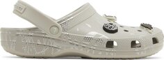 Кроссовки Futura Laboratories x Classic Clog &apos;Pearl White&apos;, белый Crocs