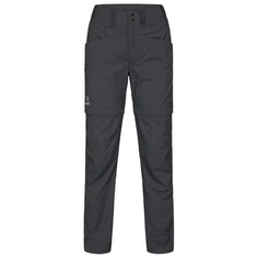 Трекинговые брюки Haglöfs Women&apos;s Lite Standard Zip Off Pant, цвет Magnetite