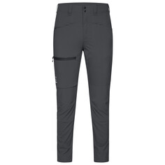 Трекинговые брюки Haglöfs Women&apos;s Lite Slim Pant, цвет Magnetite