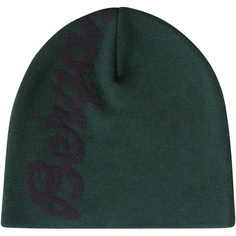 Теплая шапка со всех сторон из мериноса Bergans, зеленый