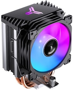 Кулер JONSBO CR-1400 E Black LGA115X/1200/1700/AM4/AM5 (92mm fan, 800-2200rpm, 12.95-38.2 CFM, 22.3-33.8dBA, 4-pin PWM)