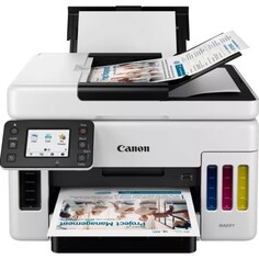МФУ струйное цветное Canon MAXIFY GX6040 4470C009 A4, 1200*600dpi, 24/15,5ppm, USB/Ethernet/Wi-Fi, tray 250, c СНПЧ