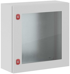Шкаф навесной DKC R5STX0669 серия ST, с прозрачной дверью, 600 x 600 x 250 мм, IP66, с монтажной панелью, "RAM Block"