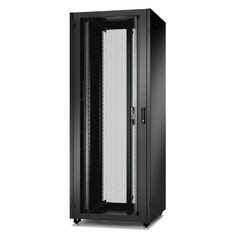 Шкаф напольный 19", 42U Eurolan 60F-42-8A-24BL N2000 42U 800×1000, пер. перф. одност., зад. перф. двуст., чрн.