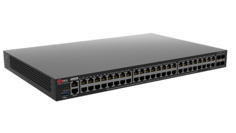 Коммутатор управляемый QTECH QSW-6200-52T L3, 48x10/100/1000BASE-T, 4x10GE SFP+, 64K MAC-адресов, 4K VLAN, MPLS, IPv6, 220В АС (возможность подключени