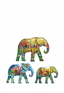 Пазл Davici Слоны. Эволюция