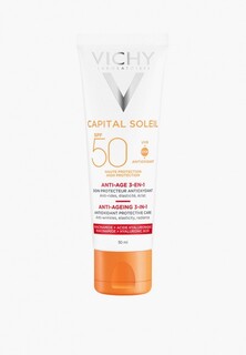 Крем для лица солнцезащитный Vichy антивозрастной, мультифункциональный