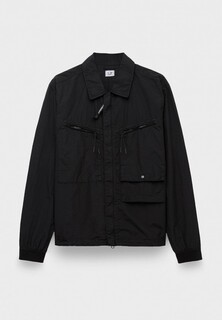 Куртка C.P. Company flatt nylon overshirt black