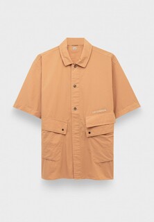Рубашка C.P. Company popeline pocket shirt pastry shell