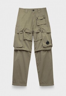 Брюки C.P. Company rip-stop loose cargo pants agave green
