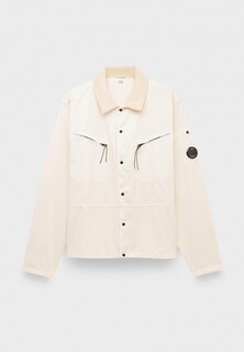 Рубашка C.P. Company gabardine buttoned shirt pistachio shell