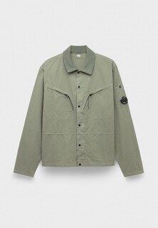 Рубашка C.P. Company gabardine buttoned shirt agave green