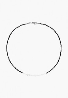 Бусы Viva la Vika Black Pearly Diamant Necklace - Tiny