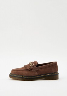Лоферы Dr. Martens Adrian Snaffle Dark Brown Tumbled Nubuck