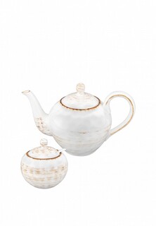 Сервиз чайный Elan Gallery Чайник 1 л + сахарница 380 мл Кантри