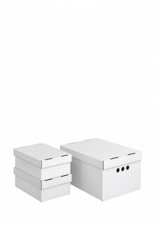 Комплект коробов Valiant 3 шт., 25*33*18.5 см, 16.5*25*9 см, CLASSIC GREY