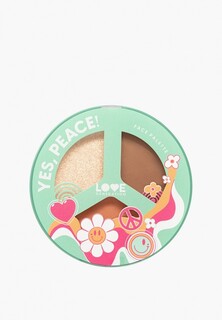 Палетка для контуринга Love Generation с эффектом загара и деликатным сиянием