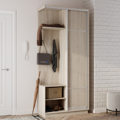 Прихожая со шкафом Рио Верде №1 левая Лазурит