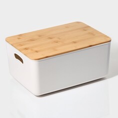 Контейнер для хранения с крышкой и ручками ladо́m