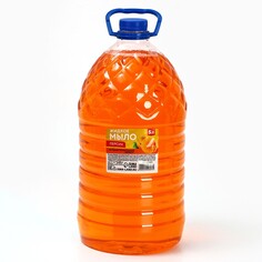 Мыло жидкое для рук, 5 л, аромат персика, кладовая красоты