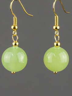 Серьги Бусики Колечки