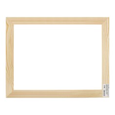 Рама для картин (зеркал) дерево 30*40 см профиль 13*36 мм №1 неокрашенное calligrata