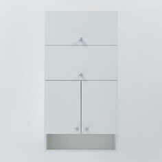 Шкаф подвесной для ванной комнаты №1, белый, 50 х 24 х 120 см NO Brand