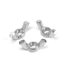 Гайка лом, барашковая, din315, оцинкованная, м6, 5 кг Lom