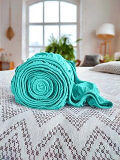 Простыня поплин на резинке 180*200см,борт 20 см Luxsonia