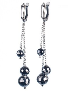 Серьги Бусики Колечки