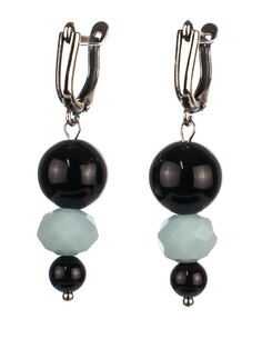 Серьги Бусики Колечки