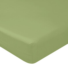 Простыня поплин на резинке 80*200см,борт 20 см Luxsonia