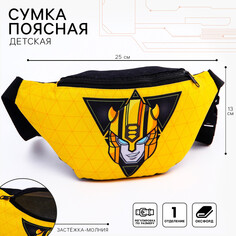 Сумка поясная детская, 25х6х13 см, трансформеры Hasbro