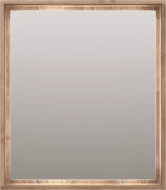 Зеркало Brevita Dallas DAL-02070-074 70x80 см, с LED-подсветкой, сенсорным выключателем, дуб галифакс