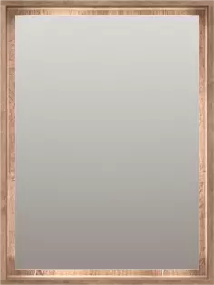 Зеркало Brevita Dallas DAL-02060-074 60x80 см, с LED-подсветкой, сенсорным выключателем, дуб галифакс