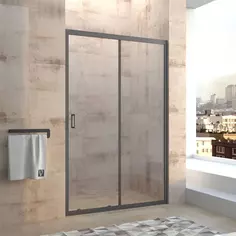 Душевая дверь 150 см Veconi Vianno VN40B-150-01-C1 прозрачное