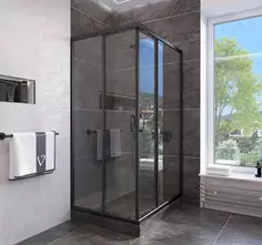 Душевой уголок 89x89 см Veconi Rovigo RV113B-90-01-C4 прозрачное