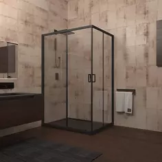 Душевой уголок 100x80 см Veconi Rovigo RV14-10080-01-C5 прозрачное