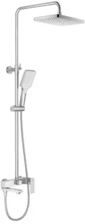 Душевая система Splenka S224.24.05 300x210 мм, со смесителем, сатин