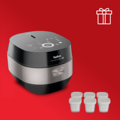 Мультиварка Multicook&Bake RK908A32 + баночки для йогурта в подарок Tefal