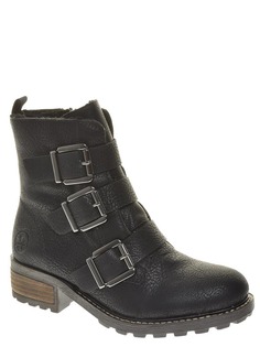 ботильоны Ботильоны Rieker женские зимние, цвет черный, артикул Y0474-00