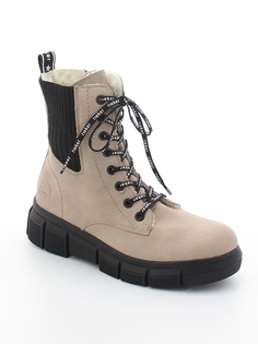 ботинки Ботинки Rieker женские зимние, размер 38, цвет бежевый, артикул X3414-60