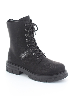 ботинки Ботинки Rieker женские зимние, цвет черный, артикул Z9117-00