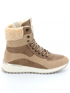 ботинки Ботинки Rieker женские зимние, размер 37, цвет бежевый, артикул X8003-60