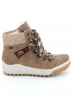ботинки Ботинки Rieker женские зимние, размер 37, цвет бежевый, артикул Y4731-65