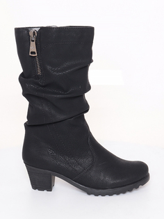 сапоги 3/4 Сапоги Rieker (Sandy) 3/4 размер 38, цвет черный, артикул Y8053-00