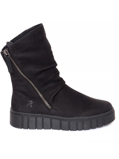 сапоги Сапоги Rieker женские демисезонные, размер 38, цвет черный, артикул W1063-00