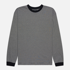 Мужской лонгслив Edwin Adam Stripe, цвет чёрный